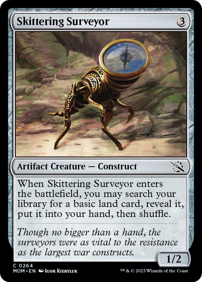 Skittering Surveyor [MOM - 264] - Cartes Sportives Rive Sud