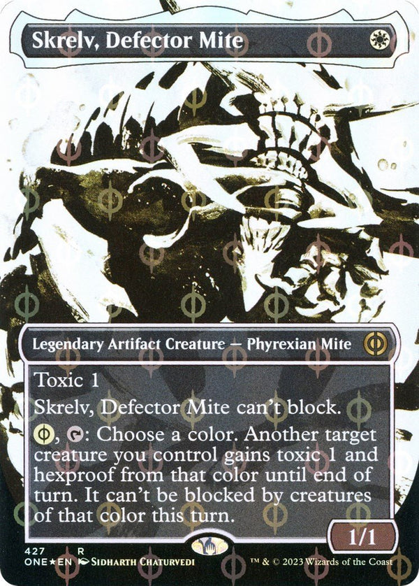 Skrelv, Defector Mite (Showcase) (Step - and - Compleat Foil) [ONE - 427] - Cartes Sportives Rive Sud