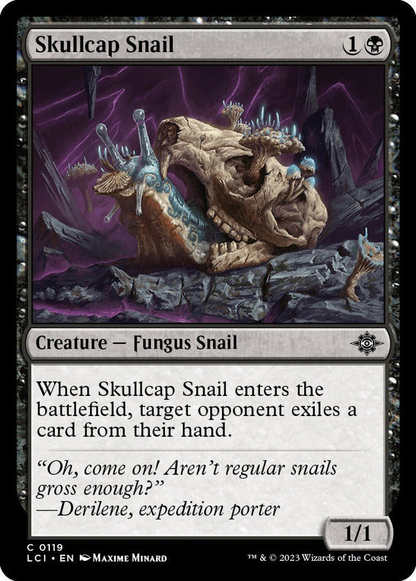 Skullcap Snail [LCI - 119] - Cartes Sportives Rive Sud