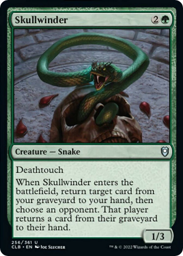 Skullwinder [CLB - 256] - Cartes Sportives Rive Sud