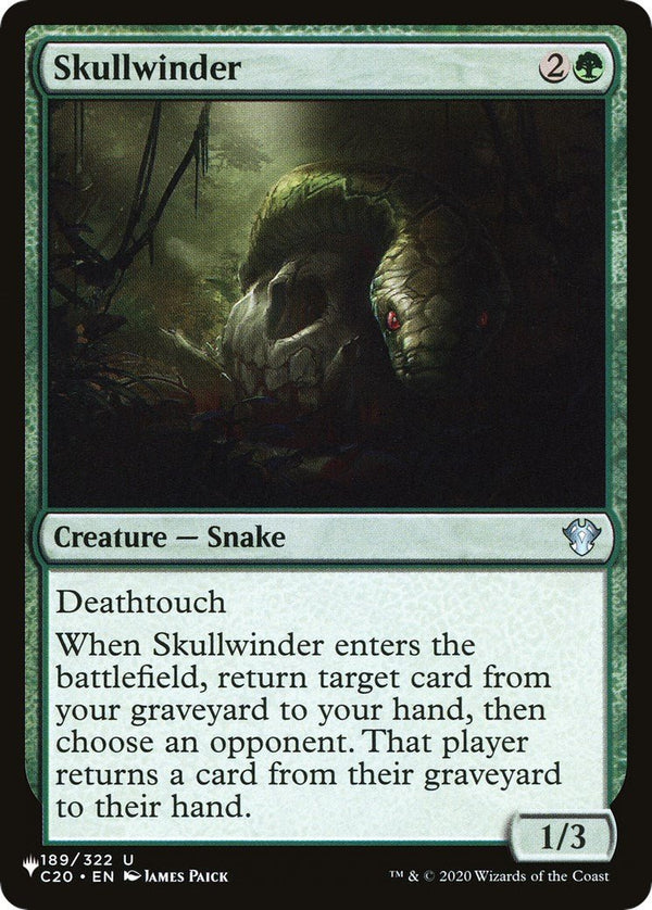 Skullwinder [LIST - 189/322] - Cartes Sportives Rive Sud