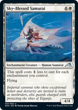 Sky - Blessed Samurai [NEO - 37] - Cartes Sportives Rive Sud