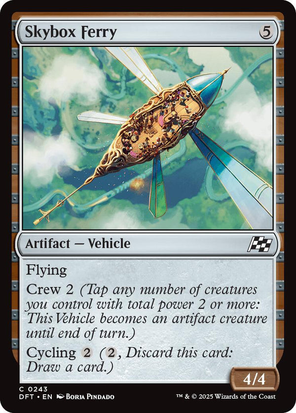 Skybox Ferry [DFT - 243] - Cartes Sportives Rive Sud