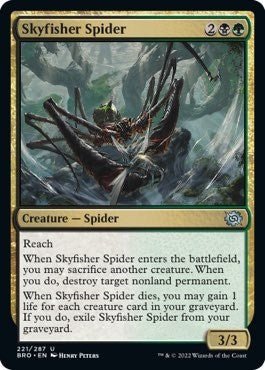 Skyfisher Spider [BRO - 221] - Cartes Sportives Rive Sud