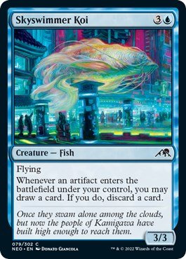 Skyswimmer Koi [NEO - 79] - Cartes Sportives Rive Sud