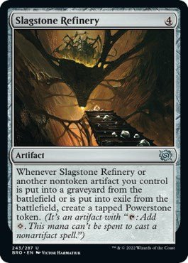Slagstone Refinery [BRO - 243] - Cartes Sportives Rive Sud