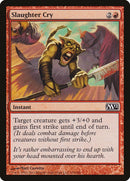 Slaughter Cry [M12 - 155] - Cartes Sportives Rive Sud