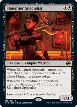Slaughter Specialist [MID - 122] - Cartes Sportives Rive Sud