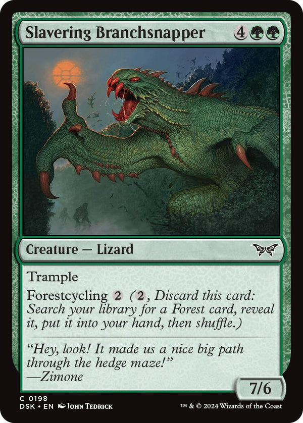 Slavering Branchsnapper [DSK - 198] - Cartes Sportives Rive Sud