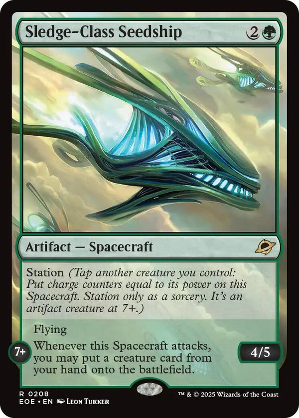 Sledge - Class Seedship [EOE - 208] - Cartes Sportives Rive Sud