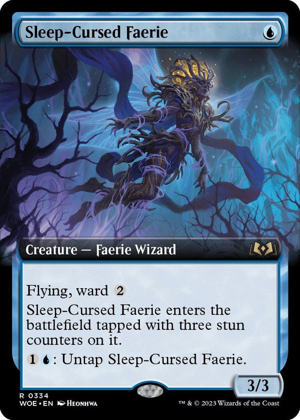 Sleep - Cursed Faerie (Extended Art) [WOE - 334] - Cartes Sportives Rive Sud