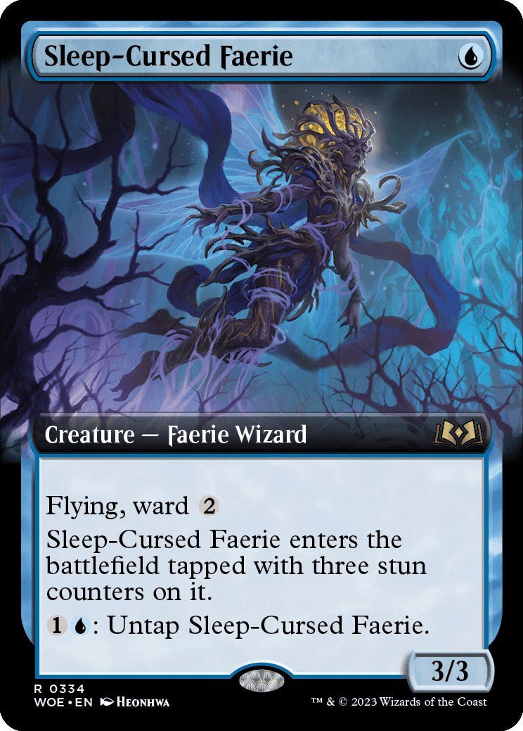 Sleep - Cursed Faerie (Extended Art) [WOE - 334] - Cartes Sportives Rive Sud