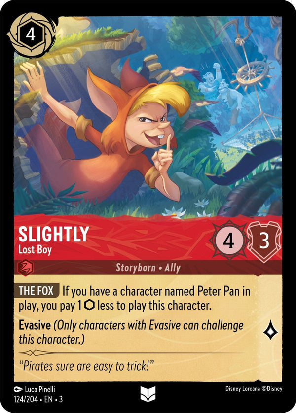 Slightly - Lost Boy [3 - 124/204] - Cartes Sportives Rive Sud