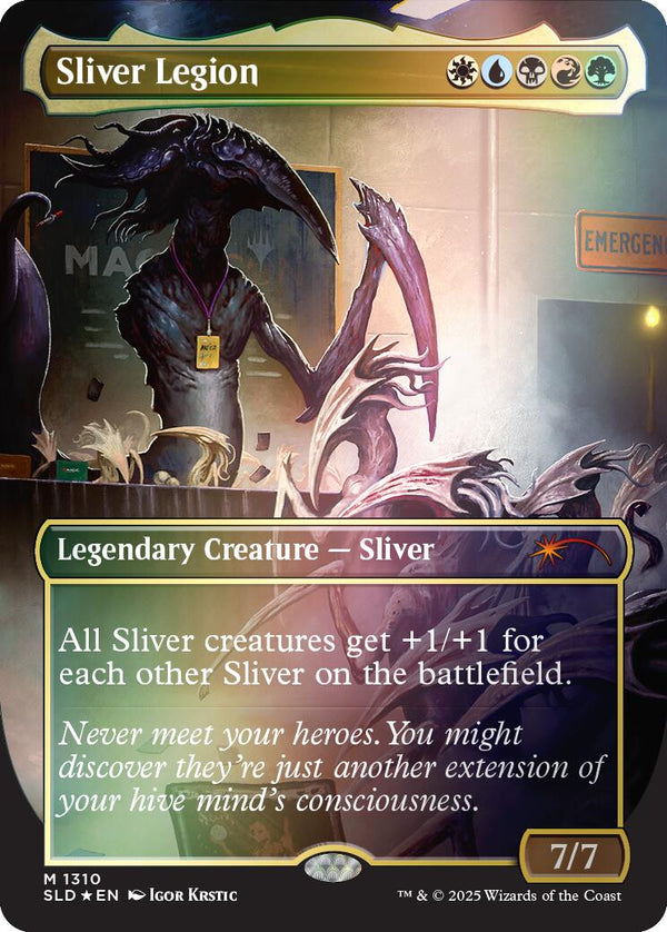 Sliver Legion (1310) (Rainbow Foil) [SLD - 1310] - Cartes Sportives Rive Sud