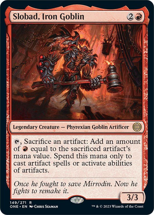 Slobad, Iron Goblin [ONE - 149] - Cartes Sportives Rive Sud