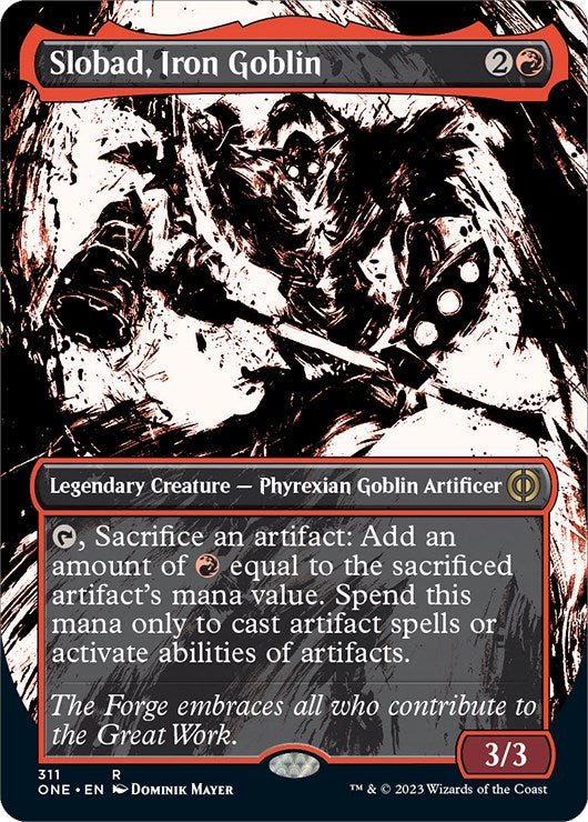 Slobad, Iron Goblin (Showcase) [ONE - 311] - Cartes Sportives Rive Sud