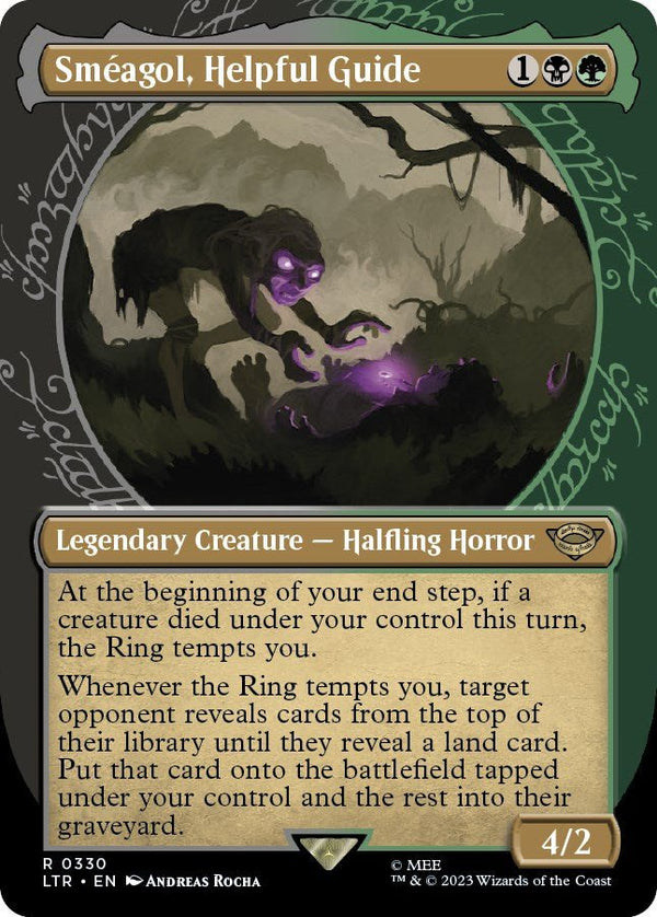Smeagol, Helpful Guide (Showcase) [LTR - 330] - Cartes Sportives Rive Sud