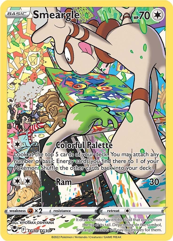 Smeargle [SWSH12: TG - TG10/TG30] - Cartes Sportives Rive Sud