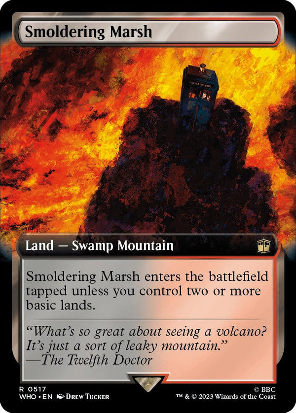 Smoldering Marsh (Extended Art) [WHO - 517] - Cartes Sportives Rive Sud