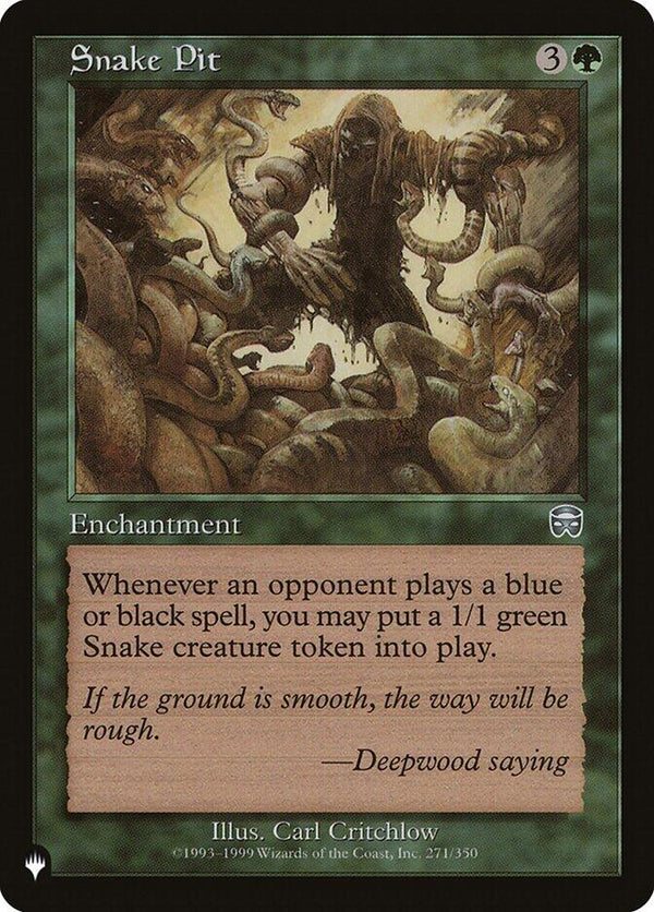 Snake Pit [LIST - 271/350] - Cartes Sportives Rive Sud