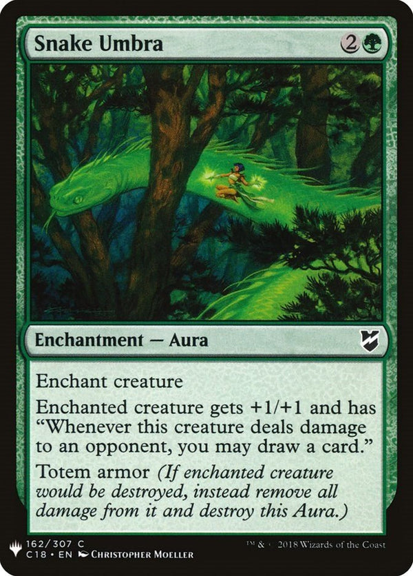 Snake Umbra [LIST - 162] - Cartes Sportives Rive Sud