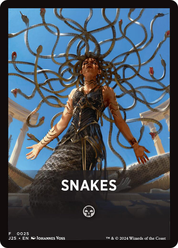 Snakes Theme Card [J25 - 25] - Cartes Sportives Rive Sud
