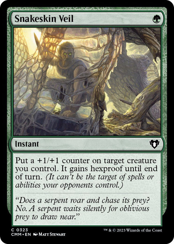 Snakeskin Veil [CMM - 323] - Cartes Sportives Rive Sud