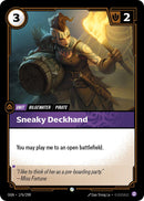 Sneaky Deckhand [OGN - 176/298] - Cartes Sportives Rive Sud