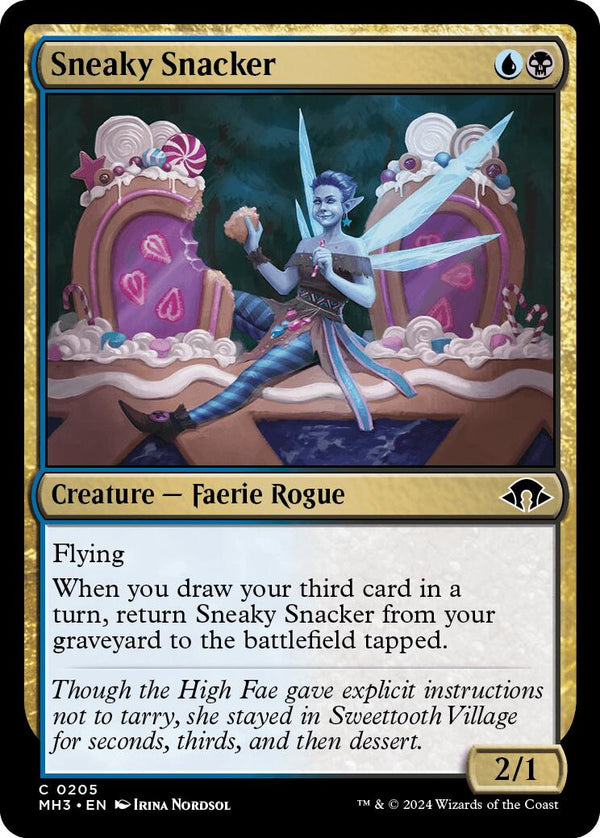 Sneaky Snacker [MH3 - 205] - Cartes Sportives Rive Sud