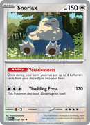 Snorlax [MEW - 143/165] - Cartes Sportives Rive Sud