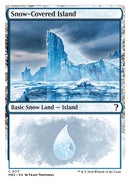 Snow-Covered Island (White Border) [MB2 - 117] - Cartes Sportives Rive Sud