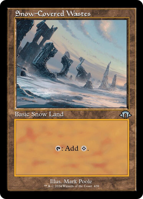 Snow - Covered Wastes (Retro Frame) [MH3 - 439] - Cartes Sportives Rive Sud
