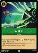 So Be It! [10 - 94/204] - Cartes Sportives Rive Sud