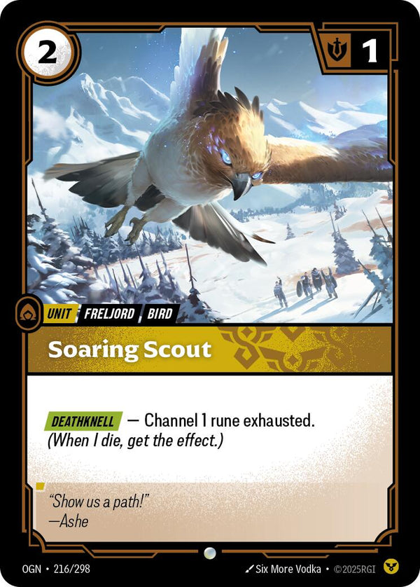 Soaring Scout [OGN - 216/298] - Cartes Sportives Rive Sud