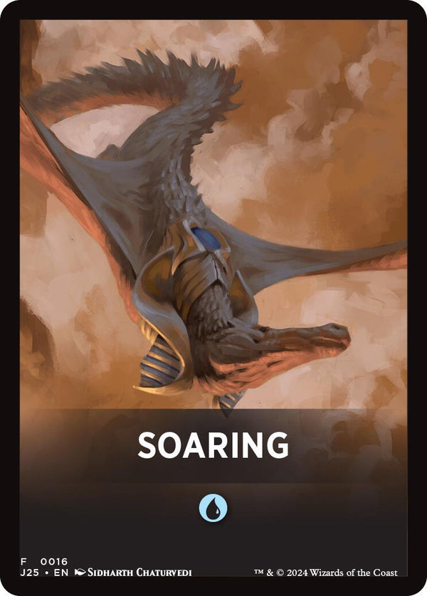 Soaring Theme Card [J25 - 16] - Cartes Sportives Rive Sud
