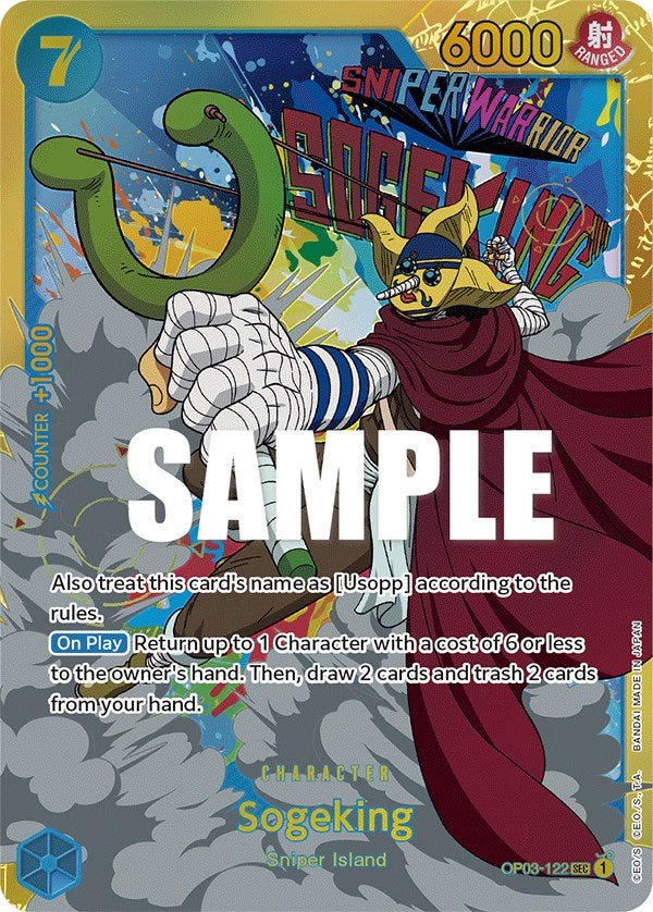 Sogeking [OP03 - OP03 - 122] - Cartes Sportives Rive Sud
