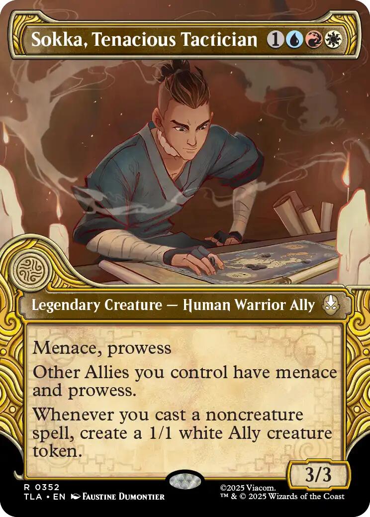 Sokka, Tenacious Tactician (Showcase) [TLA - 352] - Cartes Sportives Rive Sud