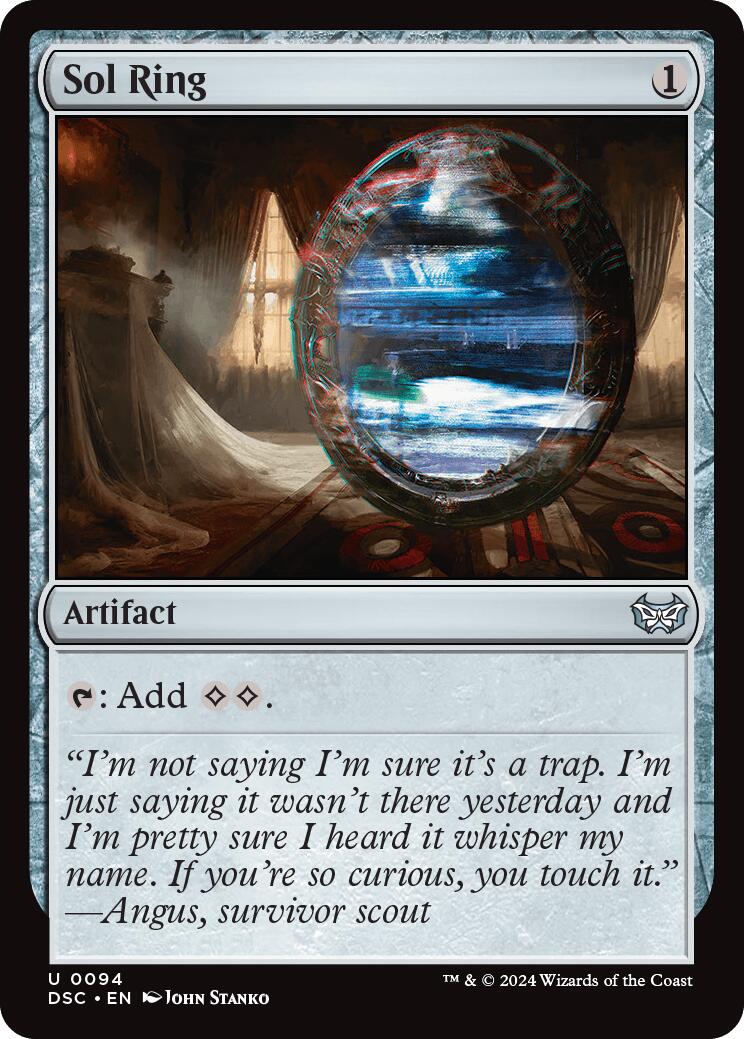 Sol Ring [DSC - 94] - Cartes Sportives Rive Sud