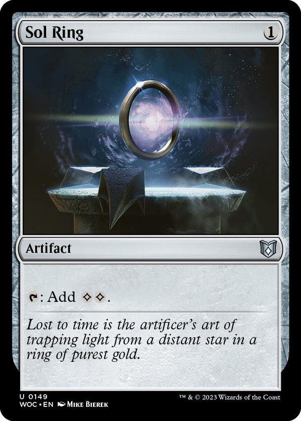 Sol Ring [WOC - 149] - Cartes Sportives Rive Sud