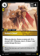Solari Chief [OGN - 225/298] - Cartes Sportives Rive Sud