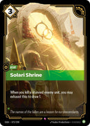 Solari Shrine [OGN - 072/298] - Cartes Sportives Rive Sud