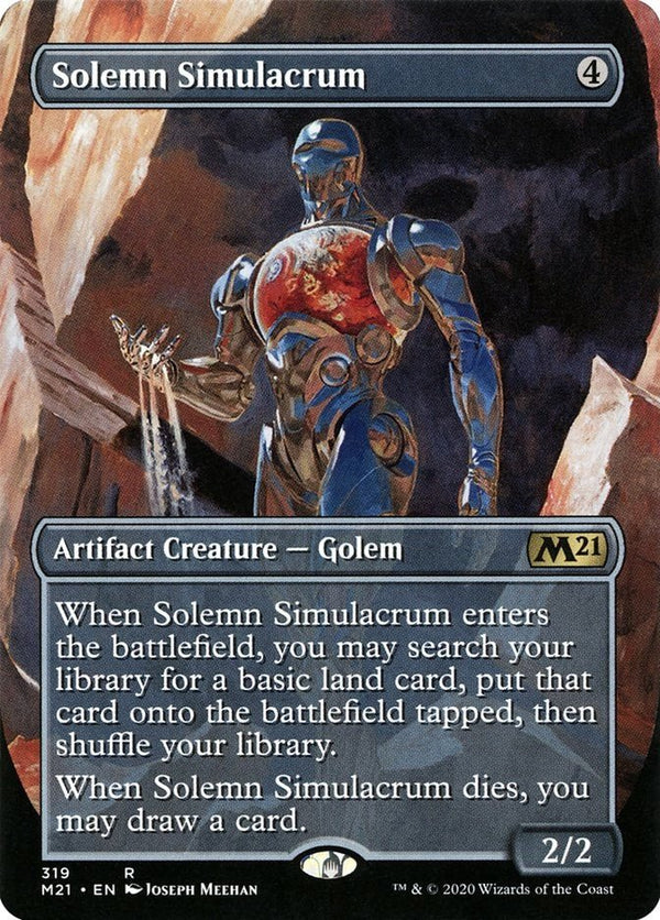 Solemn Simulacrum (Alternate Art) [M21 - 319] - Cartes Sportives Rive Sud