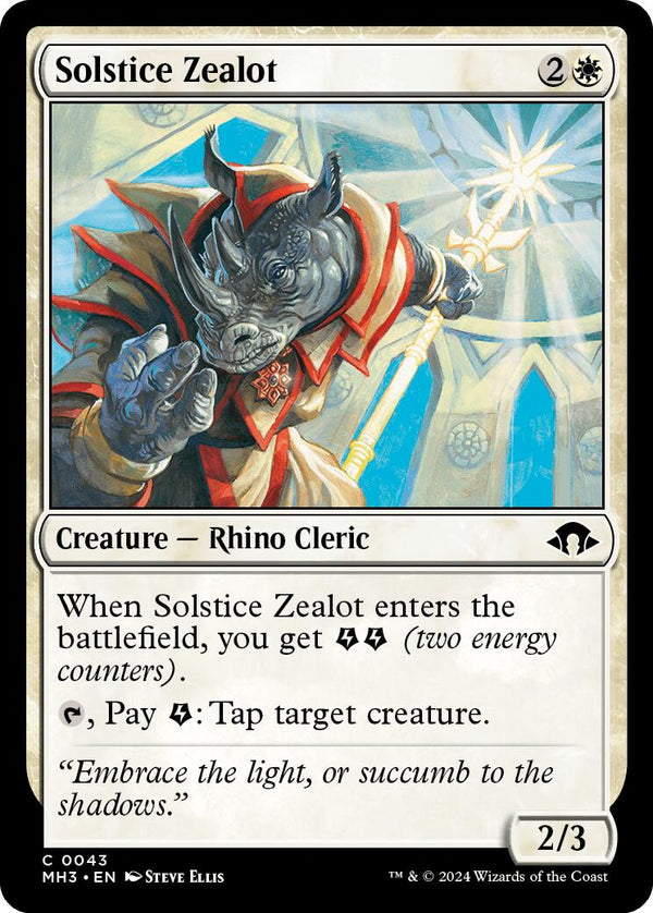 Solstice Zealot [MH3 - 43] - Cartes Sportives Rive Sud