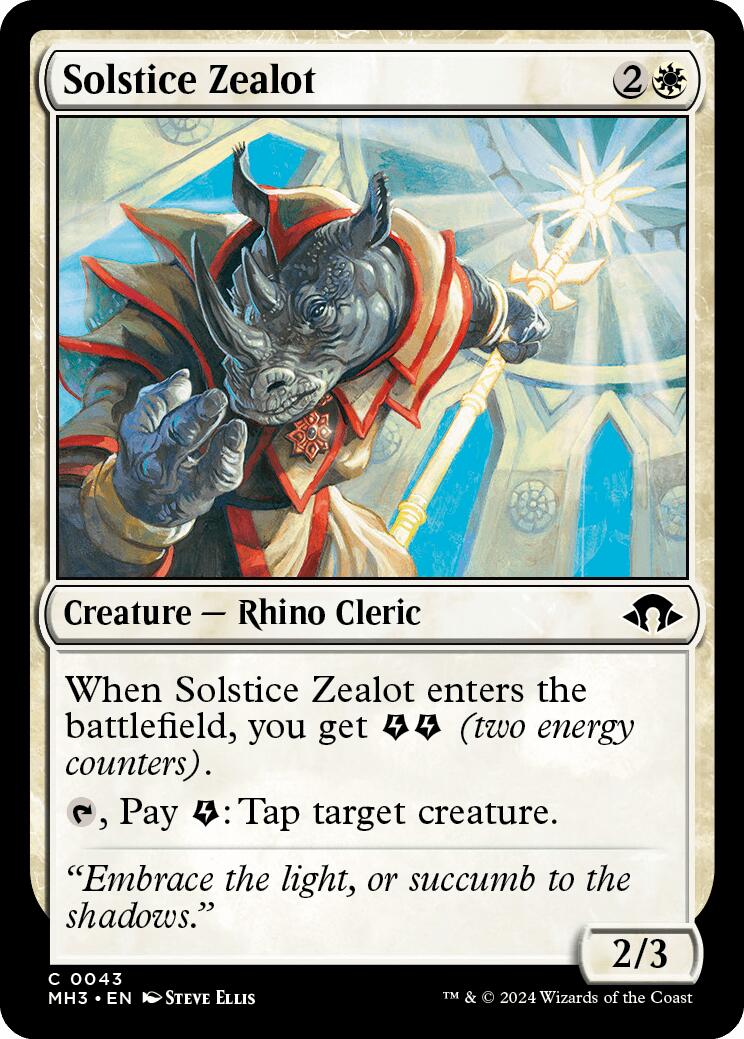 Solstice Zealot [MH3 - 43] - Cartes Sportives Rive Sud