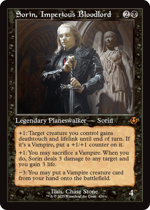 Sorin, Imperious Bloodlord (Retro Frame) [INR - 476] - Cartes Sportives Rive Sud