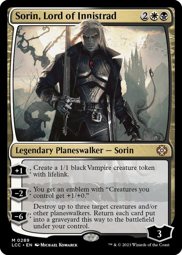 Sorin, Lord of Innistrad [LCC - 289] - Cartes Sportives Rive Sud
