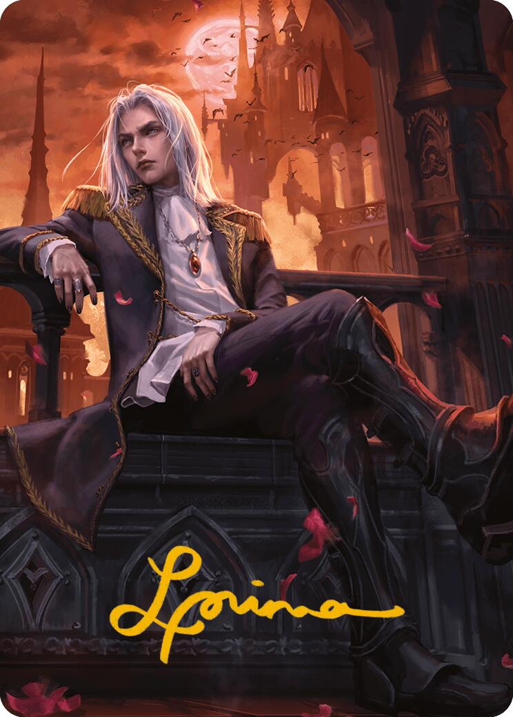 Sorin of House Markov Art Card (Gold - Stamped Signature) [ASMH3 - 52] - Cartes Sportives Rive Sud