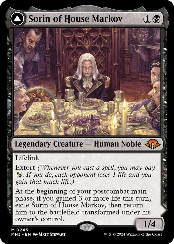 Sorin of House Markov [MH3 - 245] - Cartes Sportives Rive Sud