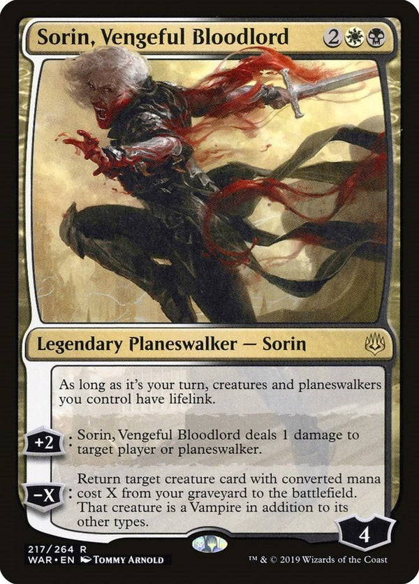 Sorin, Vengeful Bloodlord [WAR - 217] - Cartes Sportives Rive Sud