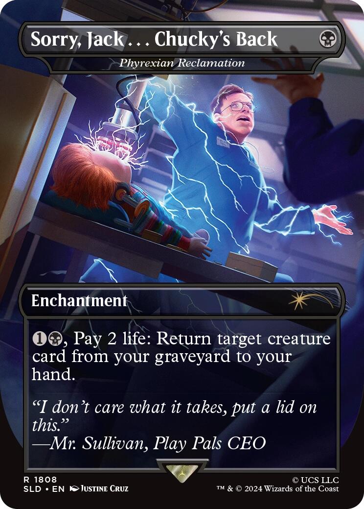 Sorry, Jack . . . Chucky's Back - Phyrexian Reclamation [SLD - 1808] - Cartes Sportives Rive Sud